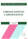 Vybrané kapitoly z kriminológie