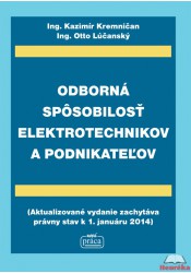 Odborná spôsobilosť elektrotechnikov a podnikateľov 