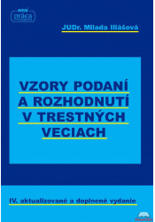 Vzory podaní a rozhodnutí v trestných veciach