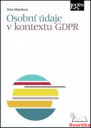 Osobní údaje v kontextu GDPR