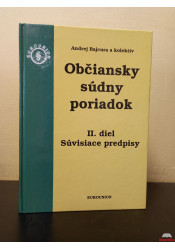 Občiansky súdny poriadok, II. diel Súvisiace predpisy