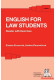 English for Law Students - Reader with Exercises