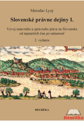 Slovenské právne dejiny I. diel, 2. vydanie