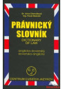 Právnický slovník anglicko - slovenský, slovensko - anglický