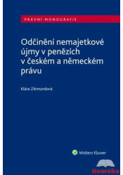 Odčinění nemajetkové újmy v penězích v českém a německém právu