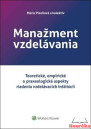 Manažment vzdelávania
